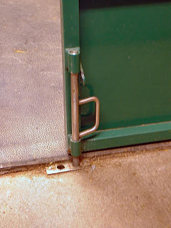 Double Door Floor Lock